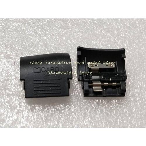 NEW SD Memory Card Slot Cover For Nikon D90 D5100 D5200 D5300 SLR Digital Camera Repair Part With METAL & Spring