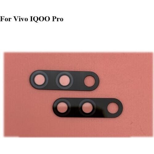 Tested For Vivo IQOO Pro Housing Rear Back Camera Glass Lens IQ OO Pro Back camera glass For Vivo IQOOPro Replacement Repair