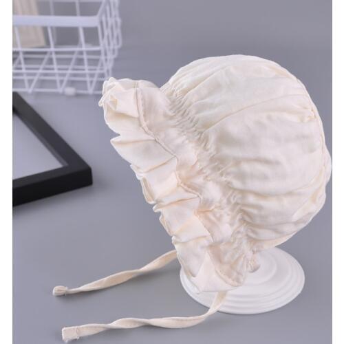 2020 Newborn Baby Hat Cute Cotton Kids Baby Girl Hat Cap Princess Infant Toddler Baby Bonnet Girls Summer Sun Hat Gifts