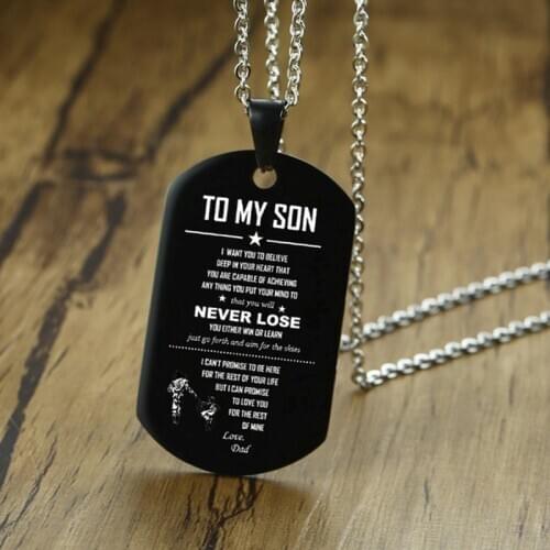 Engraved Standard Military Dog Tag Blanks Stamping Dogtag Pendant Stainless Steel Men Women Charm Plain Jewelry