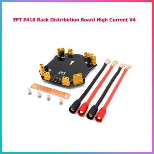 E410 PARTS Rack Distribution Board High Current V4 Distributing Module w/ AS150 Plugs For DIY Agriculture Plant Protection Drone