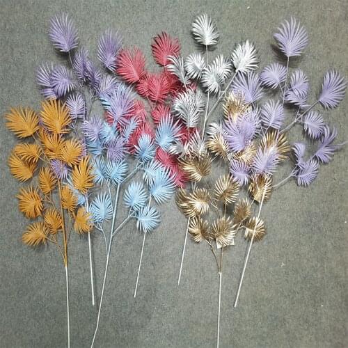 5 forks Iron yucca artificial flowers diy wedding party hall ceiling road guide fake flower decoration home floral arrangement