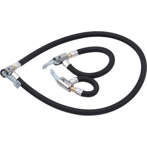 10/20/60cm Locking Air Chuck With Air Hose Inflator Adapter Extension Inflating Tubes For Pump Of Bike Motorcycle Car Tire