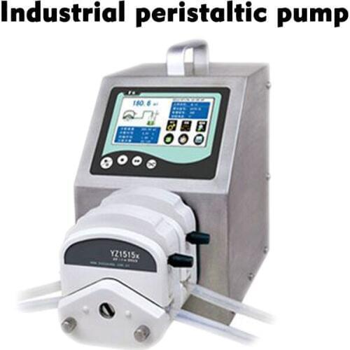 110V/220V Industrial Peristaltic Pump with LCD Display 2*YZ1515x