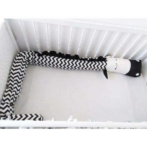 200cm zebra Infant Baby Bedding Protection Room Decoration Protector Baby Stuff for Spring Summer Pillow Toddler Room Toy
