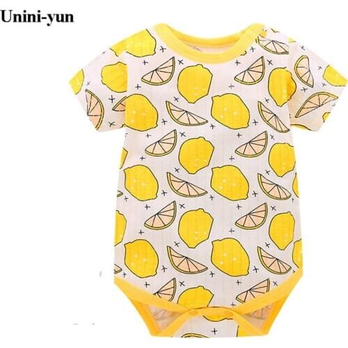2017 Pullover Summer Baby Romper Baby Clothing Newborn Baby Boy Clothes Duck Baby Overall Bebe Clothes MMenino 3M24