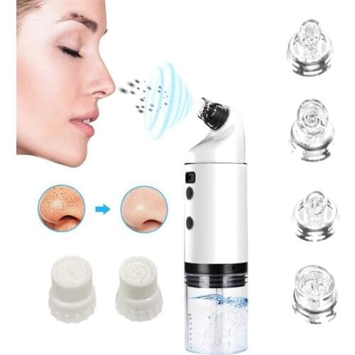 Bubble Blackhead Remover Electric Pore Cleaner Vacuum Suction For Acne Pimple Black Dot Removal Facial Skin Care Beauty Device