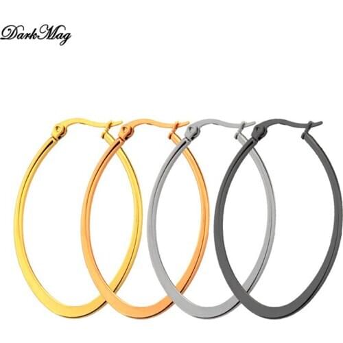 DarkMag Women's Gold Earrings