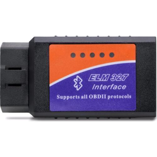 ELM 327 Bluetooth ELM327 OBDII / OBD2 Version Vehicle Diagnostic Scanner Tool Reader Works On Android