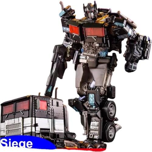 AOYI Action Figure Toys G1 Siege Alloy Nemesis Prime Truck Dormant Version Deformation Transformation