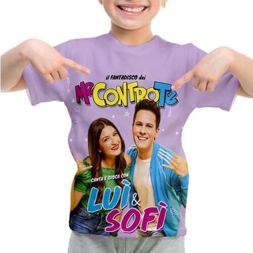 Children Me contro Te T-shirt Italy Style 3D Printed Cartoon T shirt For Boys Girls Summer Kids Clothes Harajuku Streetwear Tops