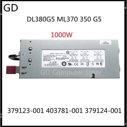 GD Original For HP DL380G5 ML370 350 G5 Power Supply DPS-800GB A 379123-001 403781-001 379124-001 Full Tested Fast Shipping