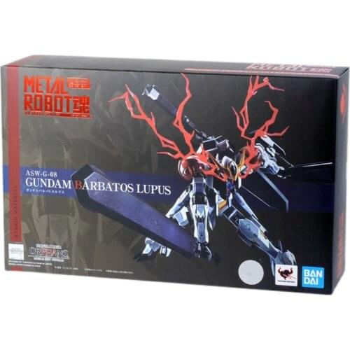 Gundam Bandai Metal Robot Gundam Barbatos Genuine Gunpla Model Toys Anime Fiugra Collection Toys