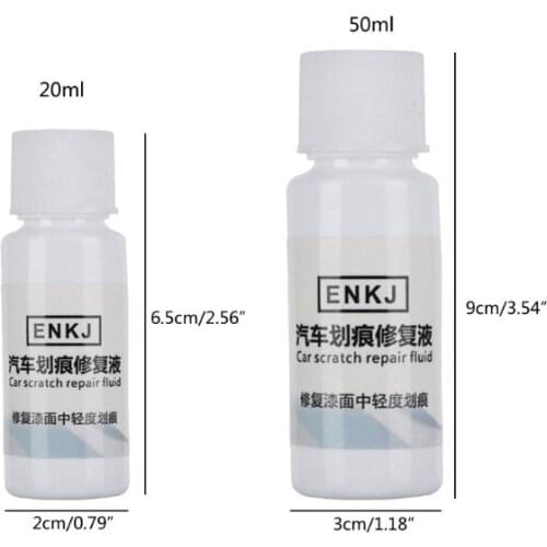 Household Cleaning Tool Vehicle Dashboard Cleaner 20/50ml Non-toxic Repair Liquid Car Scratch Remover