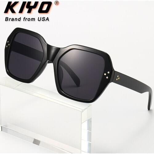 KIYO Brand 2020 New Women Men Square Sunglasses PC Classic Sun Glasses High Quality UV400 Driving Eyewear 3871