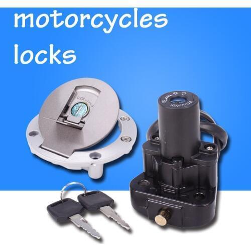 Motorcycle Ignition Fuel Gas Tank Cap Cover Lock For Yamaha XJR400 FZ400 XJR1200 XJR1300 YZF1000 YZF600 XJR 400 1300 1200
