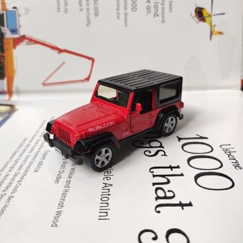 Metal 1:43 CAR Model Jeep Pull Back Car Model Decoration Toy Car Collect Toy Figures