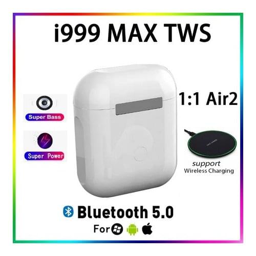 2021 NEW Original i900 MAX TWS 1:1 GPS Rename Wireless Bluetooth Headsets 003P