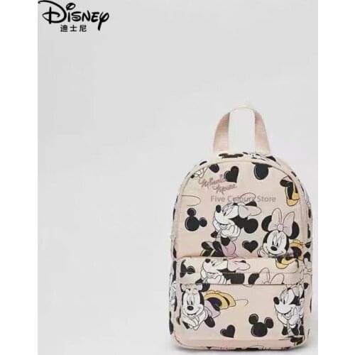 Disney Casual Fashion Childrens Backpack Mini Cartoon Print Kindergarten College Style Cute Backpack Wholesale in Stock