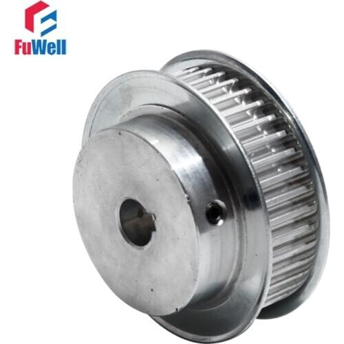 HTD5M-40T Timing Belt Pulley 16mm Belt Width 5M Transmission Pulley With Keyway 8/10/12/14/15/20mm Bore 40Teeth Toothed Pulley