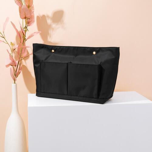 Canvas special tote bag lining bag medium bag medium nylon delicate girl cosmetics finishing storage bag