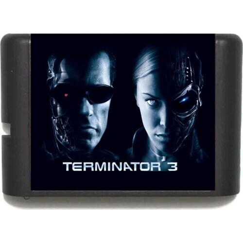 Terminator 3 16 bit MD Game Card For Sega Mega Drive For Genesis