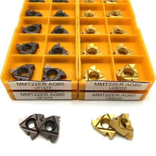 Thread Turning tool MMT 22ER AG60 VP15TF turning insert cutting tool CNC lathe tool 22ERAG60 Carbide Insert thread tool