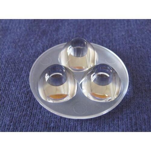 #USIJ-42 High quality LED Lens 3P, Lens Size: 42X10.3mm, Transmittance: 93.%, Degree: 30, Clean surface, With 1mm step, PMMA