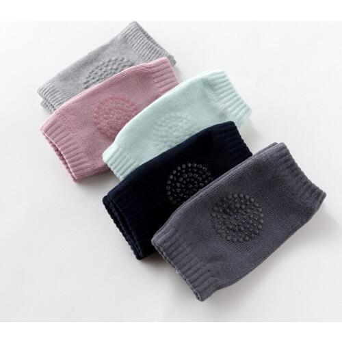 1 Pair Baby Kid Knee Pads Leg Warmers Protector Anti Slip Crawling Cushion Infants Toddlers Knees Crawling Protector D0239