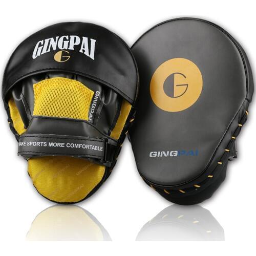 1pc Muay Thai MMA Boxing Gloves Sandbag Punch Pads Taekwondo Arc Hand Target Focus Training Circular Mitts for Kick Fighting