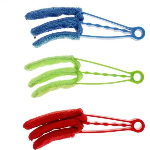 1pc Clean Brushes Duster Cleaner Automotive Air Vent Cleaning Brush Dust Blinds Sponge Air Conditioning Laptop Cleaning