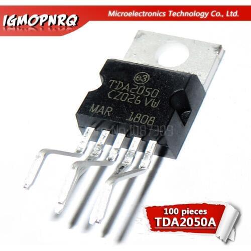 100pcs TDA2050A TDA2050 TO220-5 new original