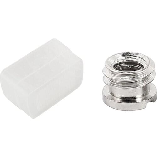 1x Flash Diffuser Dome for Canon 540EX, 550EX & 4x Standard 1/4Inch-20 Female to 3/8Inch-16 Male Screw Adapter