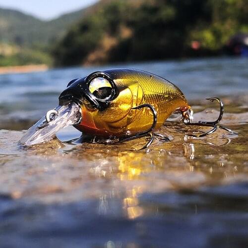 5pcs/set 8g 38mm Floating Crankbaits Wobbler Fishing Lures Crank Bait Whit Box for Trout Perch Zander Crappie Lures