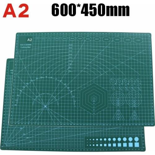 A2 Multifunction Oversized Mat PVC Self Healing Cutting Mat Cutting Pad Board Paper Cutter Knife Sculpture A2 DIY Craft Tools