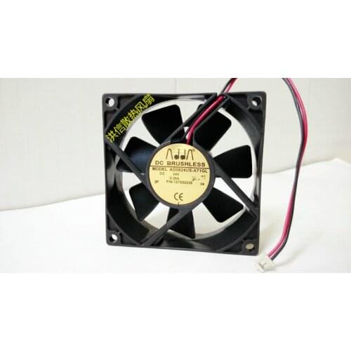 AD0824US-A71GL DC24V 0.26A 8CM inverter cooling fan