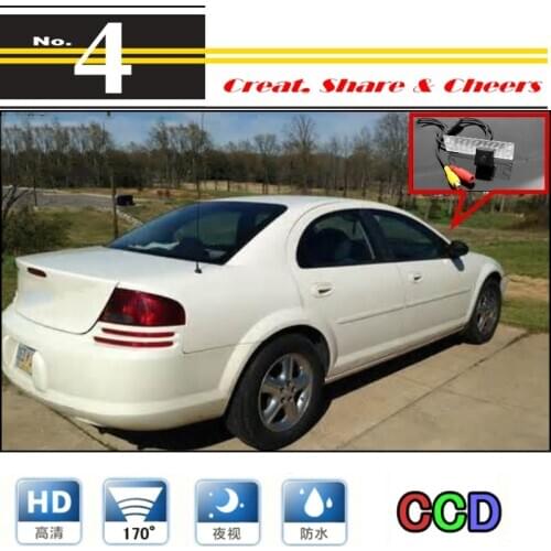 Liislee Car Camera For Dodge Stratus 2001~2006 High Quality Rear View Back Up Camera For PAL / NTSC to Use | CCD with RCA
