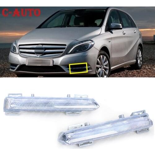 Car LED Daytime Running Light Fog lights For Mercedes-Benz A-CLASS W176 / B-CLASS W246 W242 B160 B180 B200 B260 A2049069100
