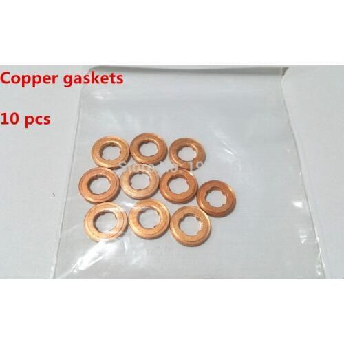 Free shipping! common rail Injector Nozzle Copper Pad ,FOR Bossch 120 Injector Nozzle, Seal Copper Pad