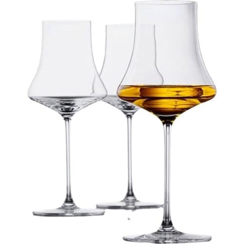 400-450ml Crystal Glass Handmade Goblet Light Luxury Red Wine Champagne Whiskey Tasting Cup Professional Grade Wine Glass