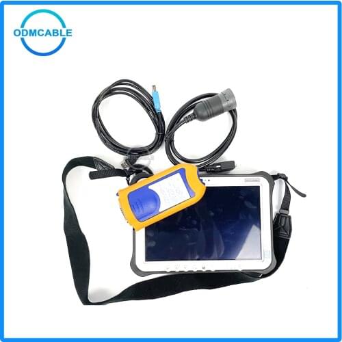 EDL V2 5.2AG Agriculture Excavator Truck Diagnostic scanner with CF G1 laptaop service advisor Electronic Data Link tool JD EDL