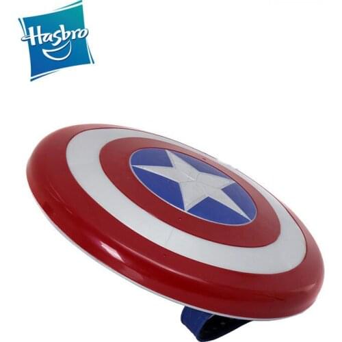 Hasbro The Avengers Captain America Shield Marvel Avenger Magnetic Frisbee with Wrist Set Childrens Toys Birthday Present