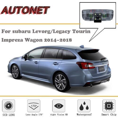 AUTONET Backup Rear View camera For subaru Levorg/Legacy Touring/Impreza Wagon 2014~2018/Night Vision/license plate camera