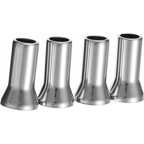 4PCS/Lot 27mm Chrome Alloy Plastic Caps Universal Silver Wheel Tyre Valve Caps Stem Dust Cover Airtight Cover Durable