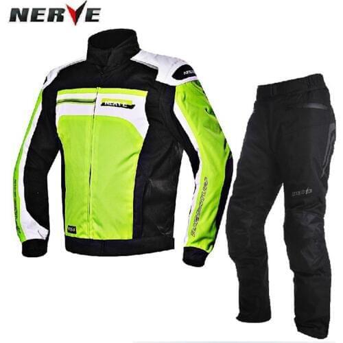 NERVE Cycling Jersey Motorcycle racing suits waterproof drop resistance Cruising Rally clothes Superstar X66 jacket Blanca pants