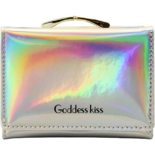LIMIT 500 Summer Stylish Women Luxury Laser Girls Leather Wallet Card Holder Coin Purse Clutch Mini Laser Wallet