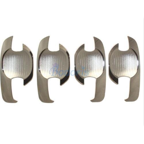 For Toyota Hilux VIGO SR5 MK6 PICKUP 2005-2014 Door Handle Bowl Insert Trim Chrome Car Styling Accessories