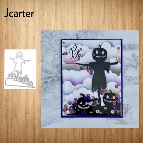 2021 New Design Metal Cutting Dies Pumpkin Devil Craft for Scrapbooking Handmade Knife Mould Blade Punch Stencils Dies Cut Model