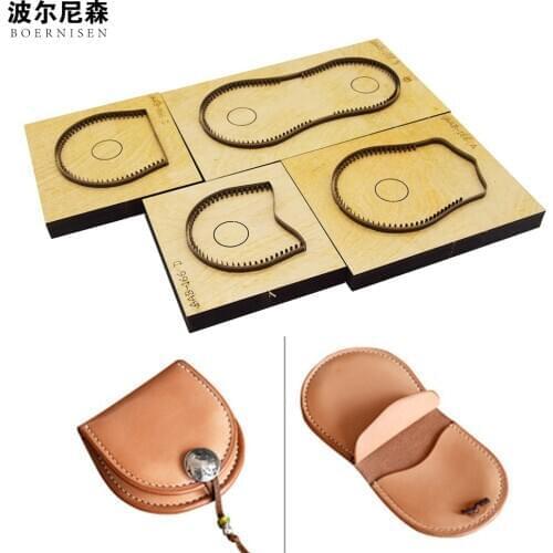 Smvauon Knife Coin Purse Diy Leather Cutting Mold Leather Decorative Die-cut Laser Cutting Suitable For Big Shot Sizzix Machines