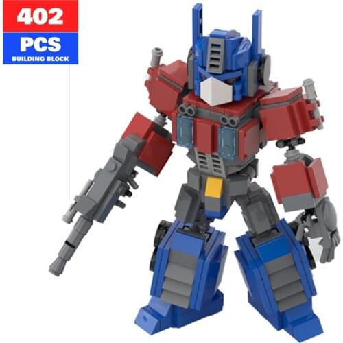 Moc Robot Transformation Autobot Sterne Filme Technical Mecha Robot Building Block Model Childrens Toy Boy Toy Educational Gift